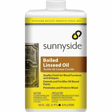 SUNNYSIDE Boiled Linseed Oil, 1 Pt. 87216